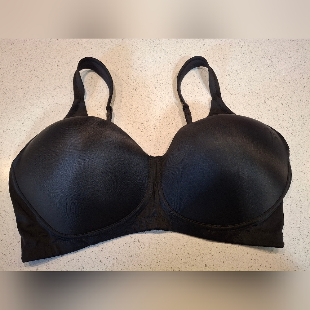 Leading Lady Black Full Coverage Bra